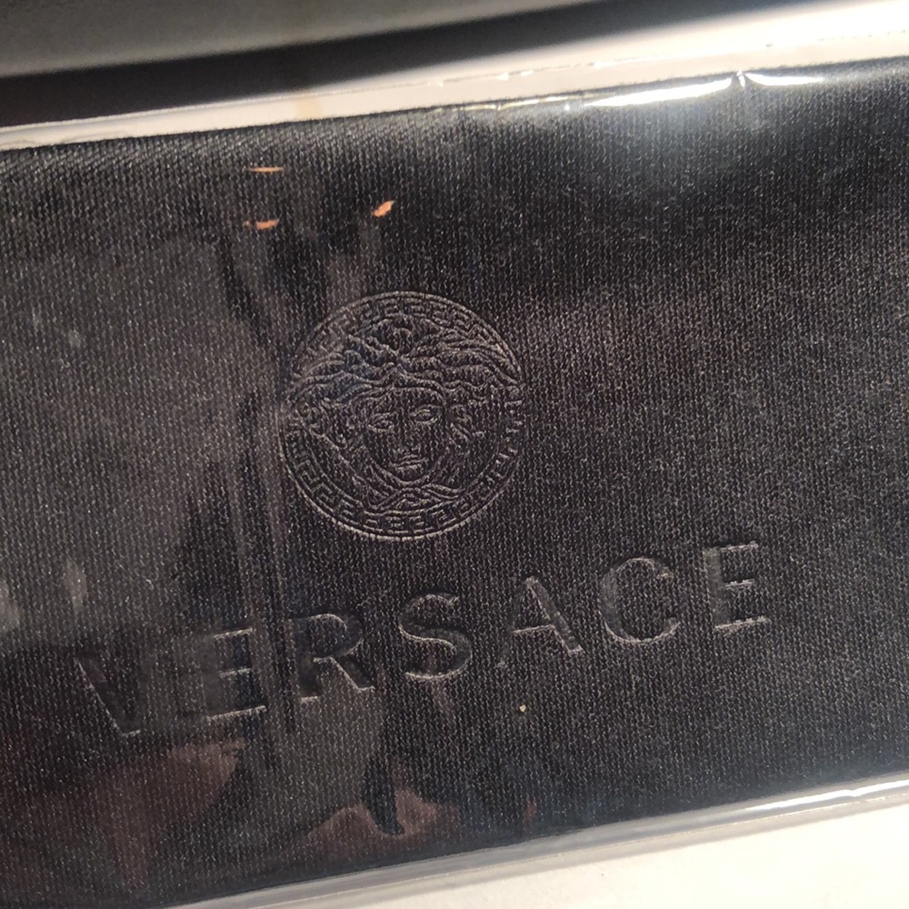 Versace Gianni Couture Jackie O style tortoiseshell sunglasses, hard case, box - Picture 8 of 12